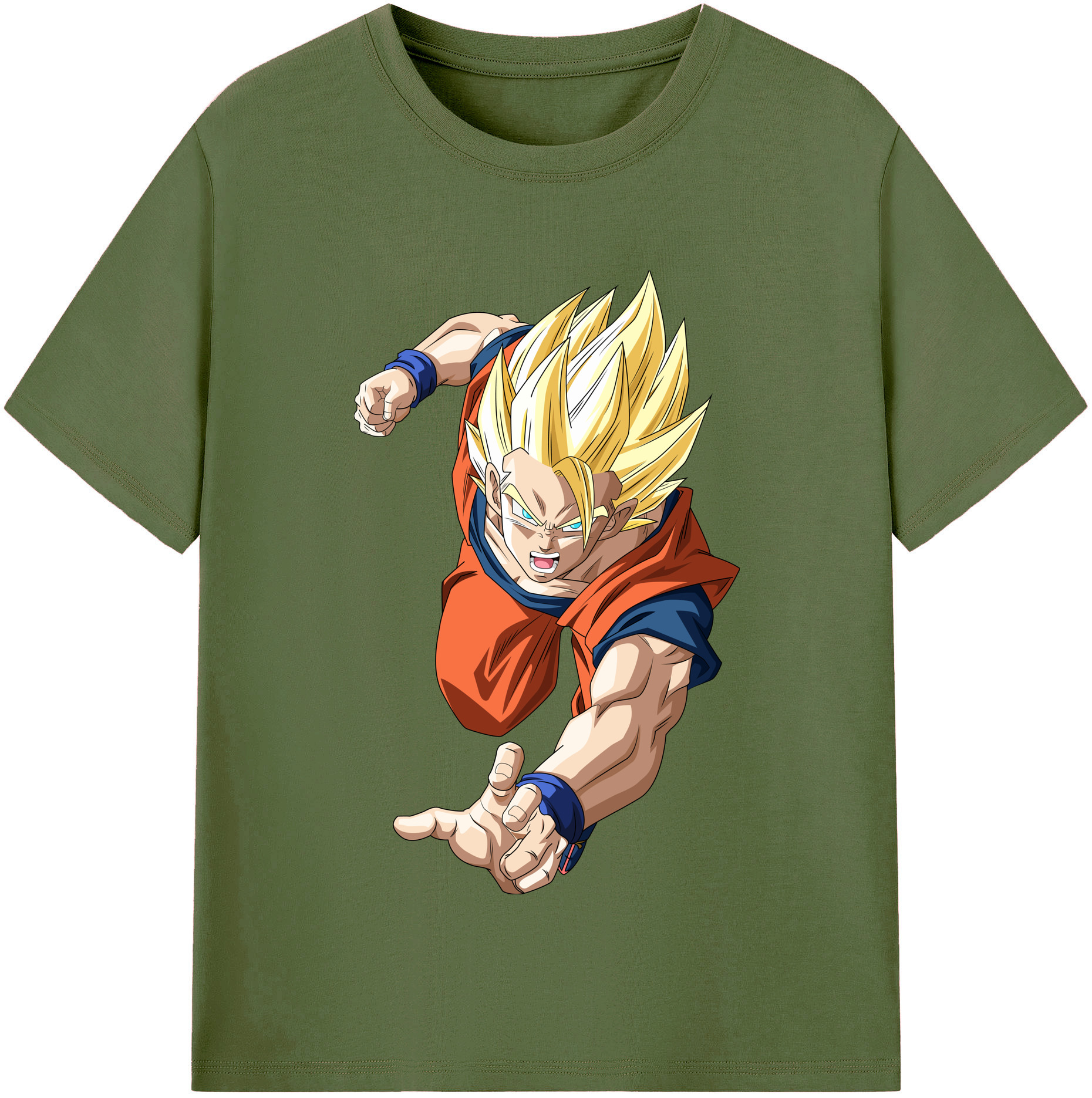 （画像用） ドラゴンボール 孫 悟飯（そんごはん）DRAGON BALL Son Gohan 綿100％半袖Tシャツ（フロントプリント）